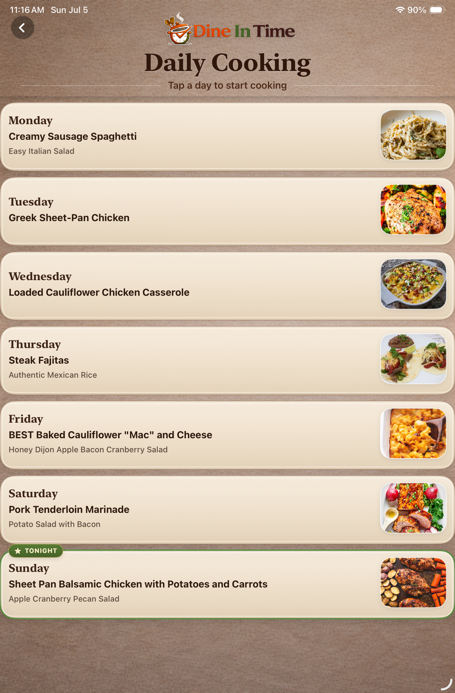 Daily Cooking